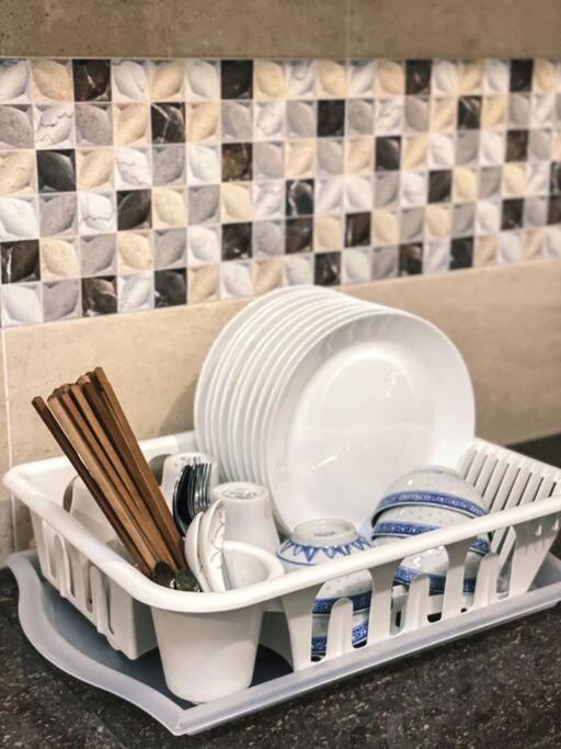 Queen Room Semi Attached Bathroom Bukit Mertajam Alma Impian Exteriör bild
